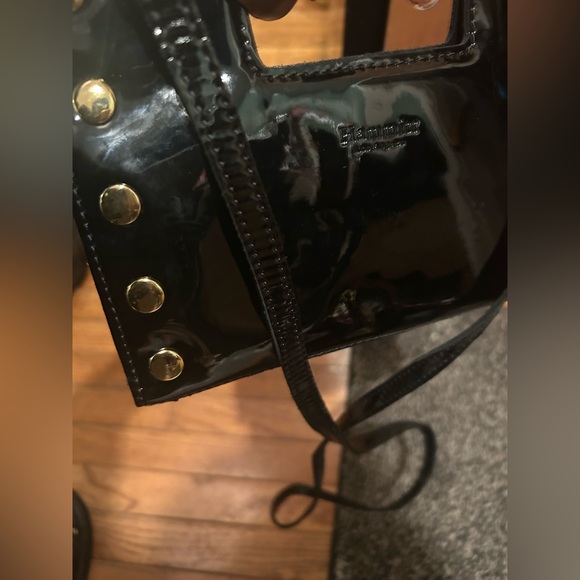 🖤❤️ Rare Hammitt Patent Leather 101 North Crossbody Bag - Clutch ❤️🖤 gorgeous - Picture 5 of 16